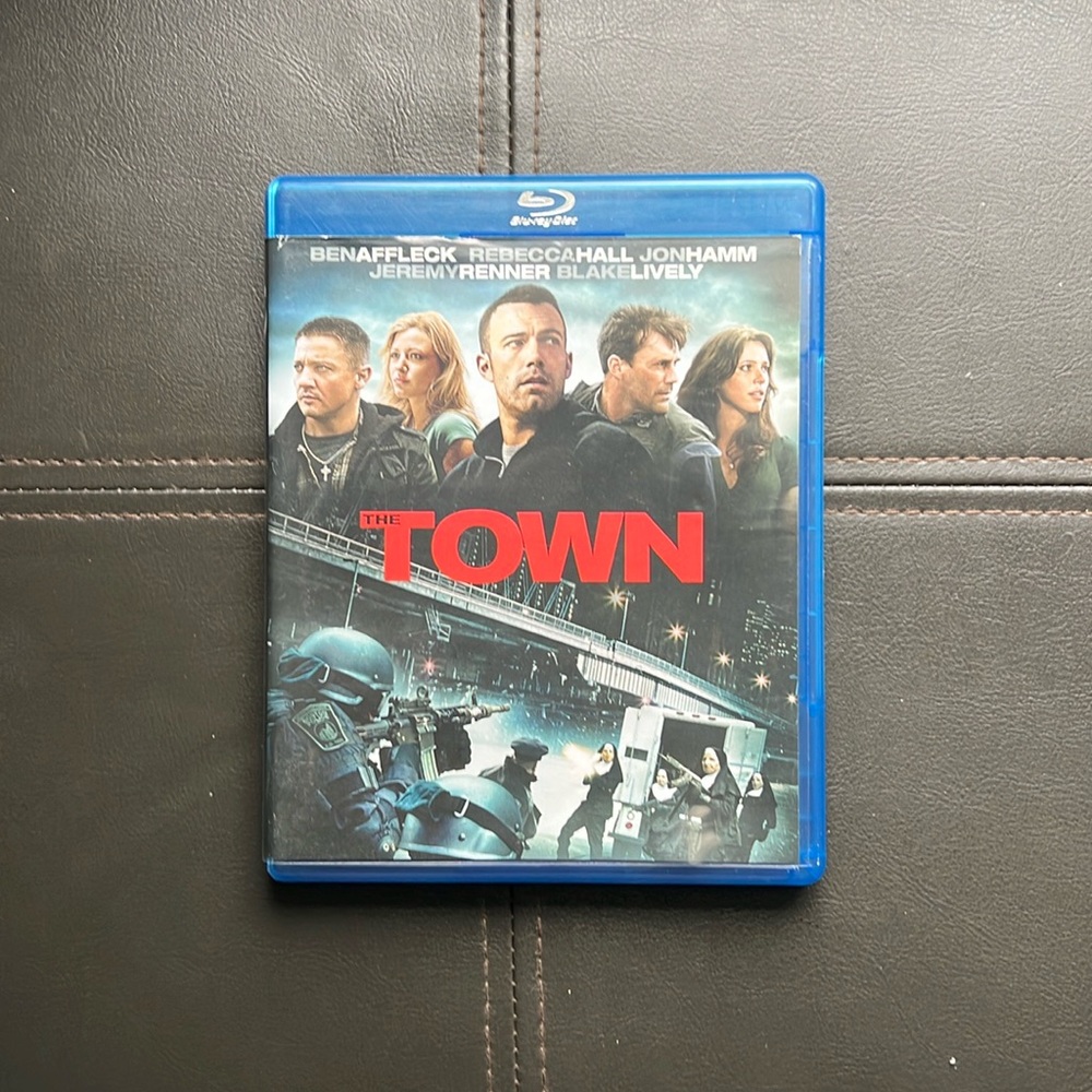 The Town Blu-Ray Disc Movie Ben Affleck Action